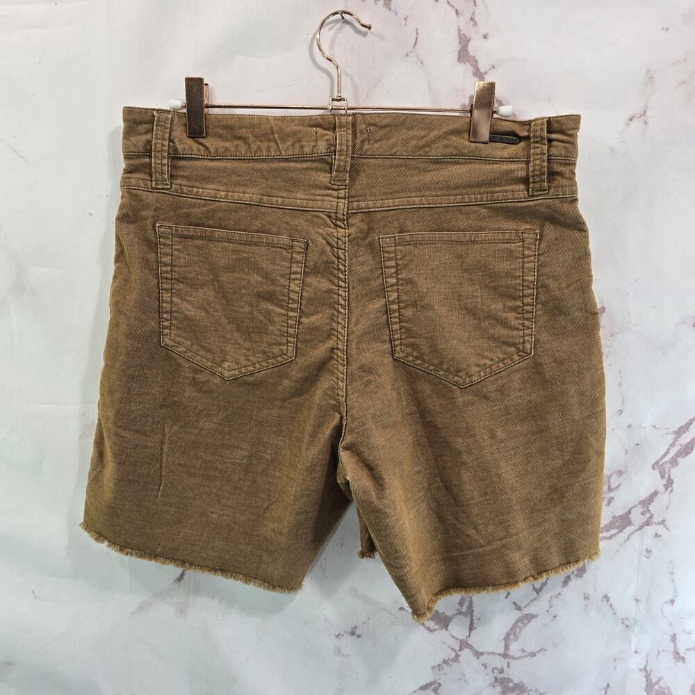 Carve Designs Shorts Womens 8 Brown Corduroy Oahu Rum 6 Inch Mid Rise Bermuda - Picture 6 of 11